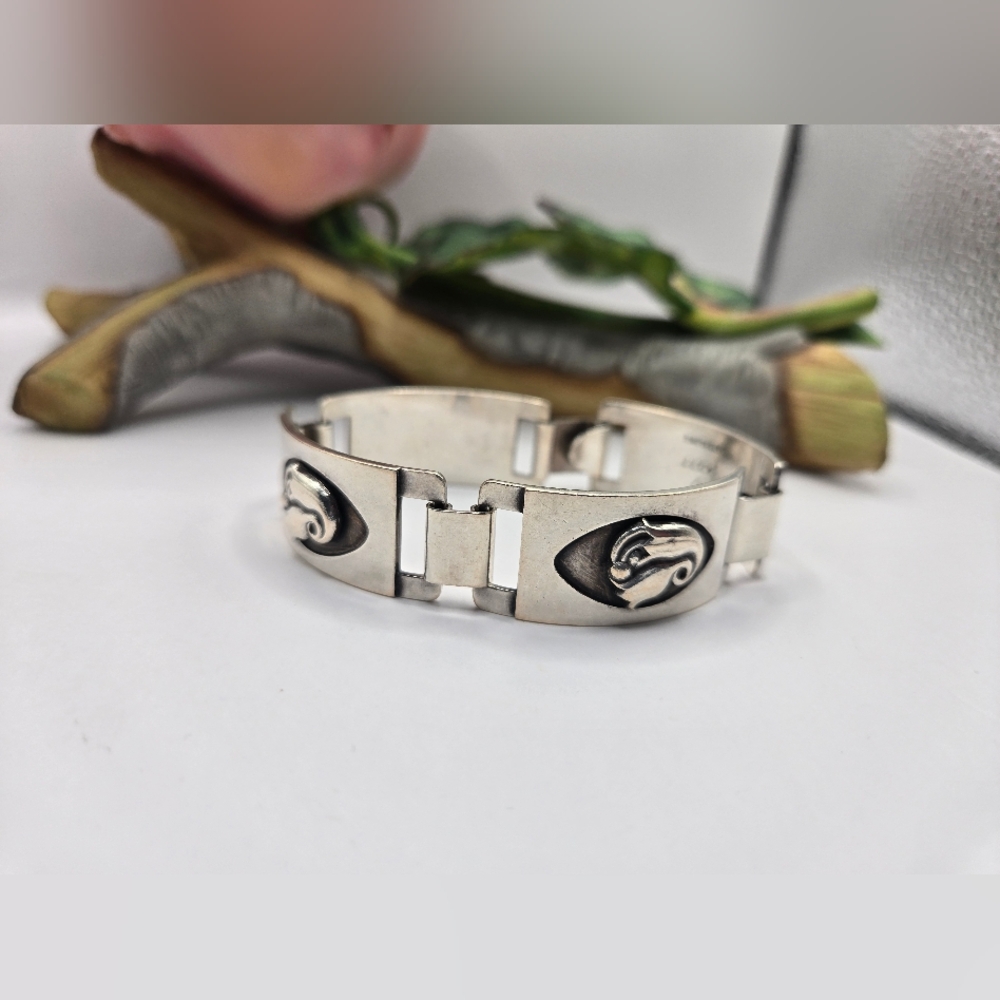 Georg Jensen Laurence Foss Sterling Silver Bracelet